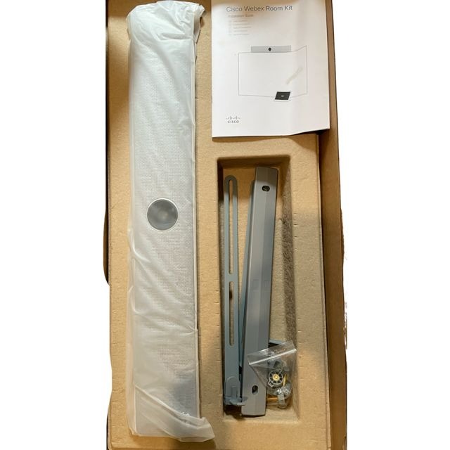 Cisco CS-KIT-S-UNIT TTC7-23 Webex Room Kit w/ Mediabar & Tablet Touch 10 Room Navigator & Cables & Mounts (New – Sealed in Factory Box)